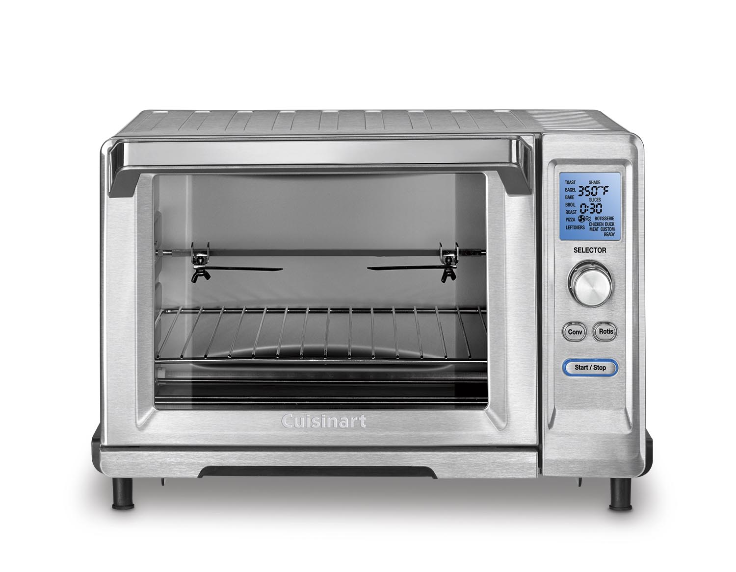 Cuisinart TOB-200 - Electric oven - 24 qt - 1.9 kW - brushed stainless steel - image 4 of 4