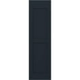 thumbnail image 5 of Ekena Millwork 12"W x 57"H Americraft Two Equal Flat Panel Exterior Real Wood Shutters (Per Pair), Starless Night Blue, 5 of 10
