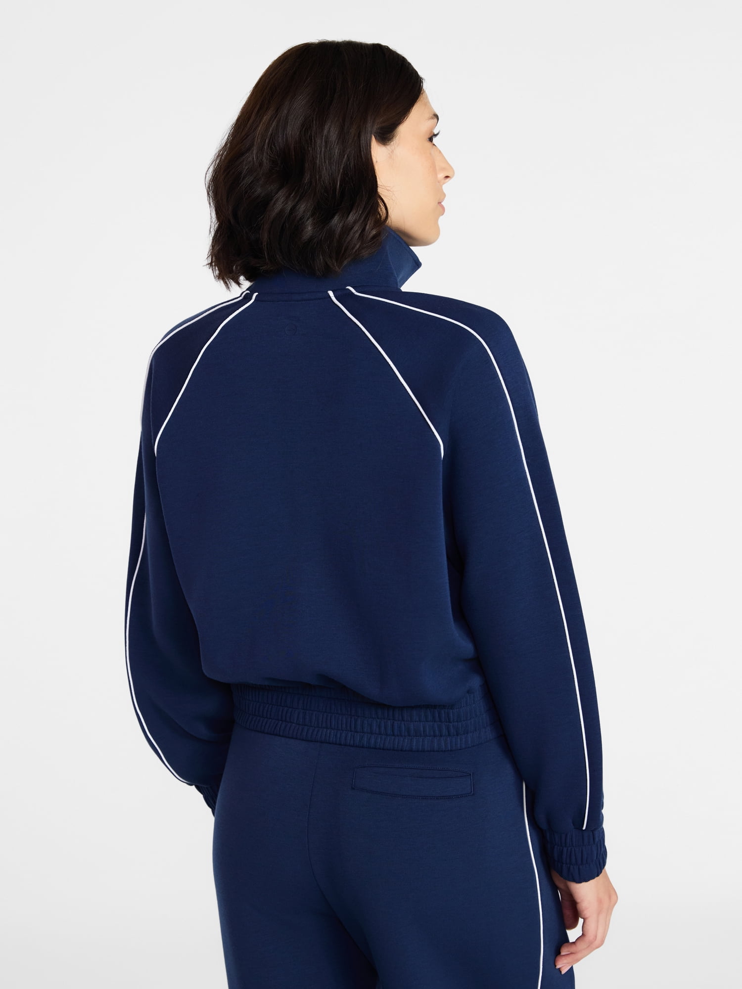 Avia Women's ScubaKnit Track Jacket, Sizes XS-XXXL