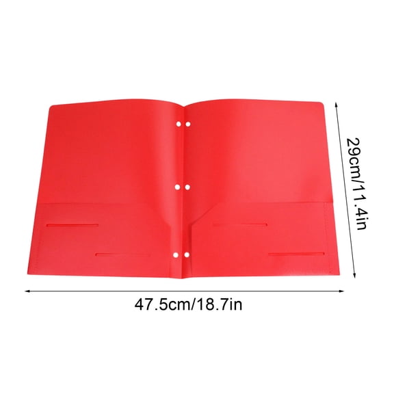 RXMEKW Plastic Folders with Pockets Heavy Duty Pocket Folders Letter Size File Folders for Documents Office School