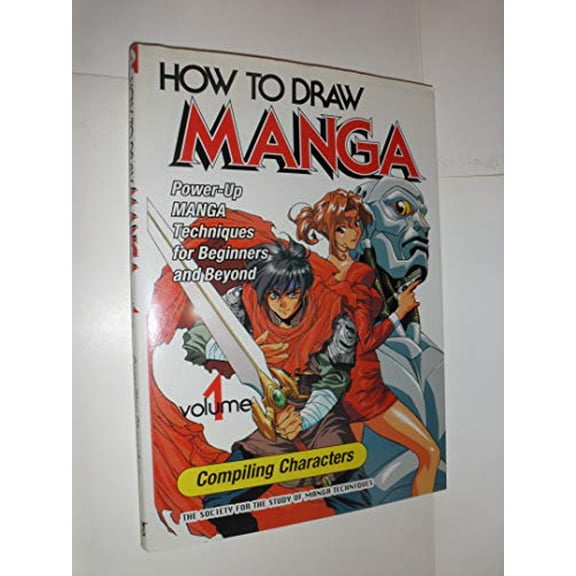 Pre-Owned How To Draw Manga Volume 1 : Compiling Characters, 9784889960426, 4889960422, Paperback, English Edition edition