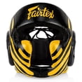 thumbnail image 1 of Casco Fairtex Super Sparring Diagonal Vision negro/dorado, 1 of 4