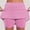 A_ Pink, variant on Olyvenn Women's High Waisted Polka Dot Tennis Skirt Skort Built-in Shorts Athletic Golf Watermelon Red L