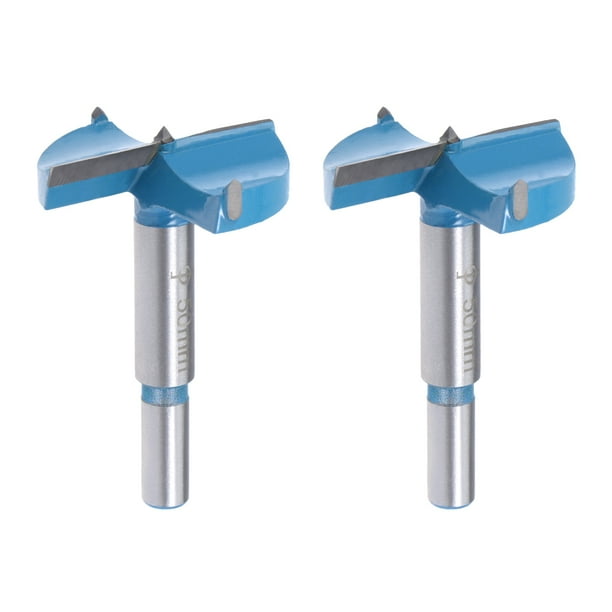 Forstner Wood Boring Drill Bit 50mm Dia Hole Saw Carbide Tip Round