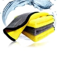 thumbnail image 1 of Car Wash Towel Microfiber Cleaning Drying Cloth Hemming Care Cloth Detailing Washing Towel, 1 of 6