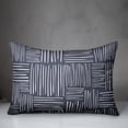thumbnail image 3 of Creative Products Sketch Lines Blue 14 x 20 Indoor / Outdoor Pillow, 3 of 3