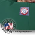 thumbnail image 6 of Majestic Pet Solid Poly/Cotton Bagel Dog Bed Machine Washable Green Small 24" x 19" x 7", 6 of 6