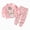 H234-Light Pink, variant on TOWED22 Infant Toddler Baby Girl Boy Clothes 2pcs Long Sleeve Sweatshirt Tops T Shirt Pocket Joggers Pants Cartoon Graphic Outfits Clothing Set(Brown,6-12 M)