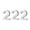 Silver 222, variant on Women's Angel Number Necklace Numbers Pendant with Chain Numerology Jewelry Silver 000