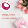 thumbnail image 4 of Walson Gift Wrap Ribbon Wedding Clothes Making Supply Multi-color DIY Craft Accessories Festival Fabric Polyester Ribbons Box Ornaments Rose Red 72, 4 of 9