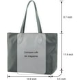 thumbnail image 2 of Women Laptop Tote Bag for Work Lightweight Nylon 15.6 Inch Handbag Purse Shoulder Bag, 2 of 8