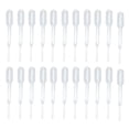 thumbnail image 3 of CHUANK 500pcs 0.2ml Disposable Plastic Transfer Pipette Graduated Droppers Essential Oils Pipettes with Scale, 3 of 6