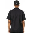 thumbnail image 3 of Dickies Men's Short Sleeve Work Shirt, Black, 3 of 7