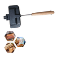 thumbnail image 2 of Double-Sided Sandwich Pan Non-Stick Foldable Grill Frying Pan for Breakfast Machine Pancake Maker Bread Toast, 2 of 7