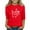 Deep Red, variant on Valentine's Day 3/4 Sleeve Shirts for Girls 10-12 Funny Love Heart Print T Shirts Girls Fashion Round Neck Shirts Soft Fall Winter Tween Girls Clothes Deep Red 7-8Y
