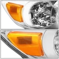 thumbnail image 5 of NUVISION for 11-13 Toyota Corolla Sedan Passenger Side Chrome Housing Headlight Head Lamp, 5 of 6
