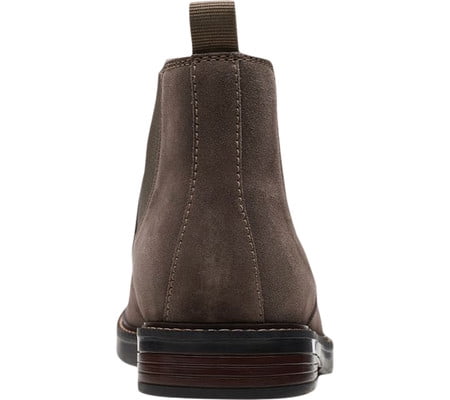 clarks paulson up leather chelsea boot
