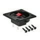 thumbnail image 4 of Conector de terminal de altavoz de resorte de 2 vías, clip de liberación push, bloques de terminales de cable de audio negro rojo WP2-7, 2Pcs, 4 of 4