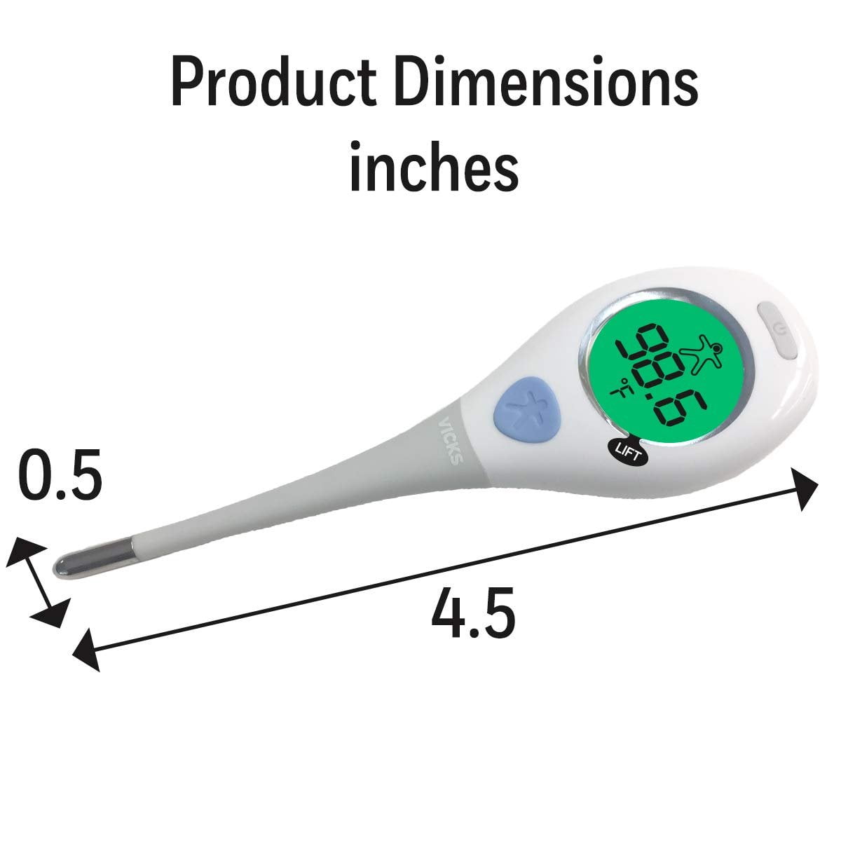 VICKS 2 in 1 Higrometr i termometr