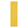 thumbnail image 3 of Unique Loom Trellis Shag Collection Area Rug - Ruth (2' 7" x 10' Runner Yellow/Ivory), 3 of 9