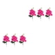 thumbnail image 2 of Flores de orquídeas artificiales Matsuzay Plantas de tallo multicolor textura brillante, 2 of 6