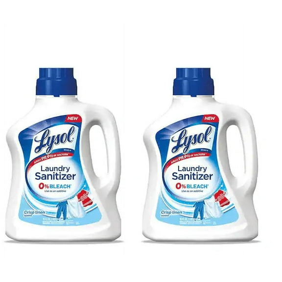 Lysol 90 oz. Crisp Linen Liquid Laundry Sanitizer (2-Pack)