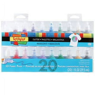 12 Pack: Scribbles® Shiny 3D Fabric Paint 