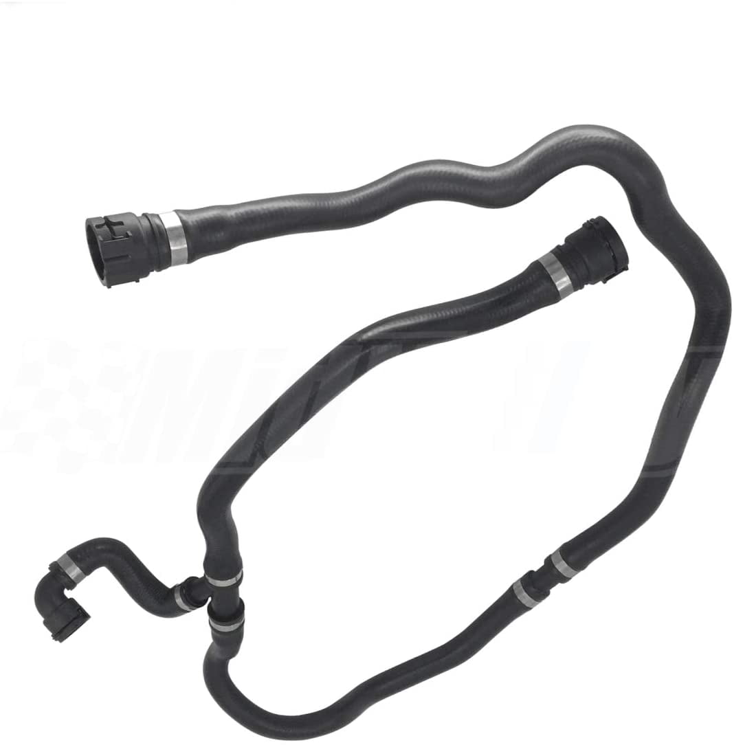Mid Valley Expansion Tank Lower Engine Coolant Water Hose For BMW E60