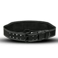 thumbnail image 5 of ESTREMO Weightlifting Belt - Genuine Leather 4 inches Wide Back Support Belt. Adjustable with Steel Buckle. Ideal for Gym and Lifting. Lower Back Support for Men and Women- Black, 5 of 8