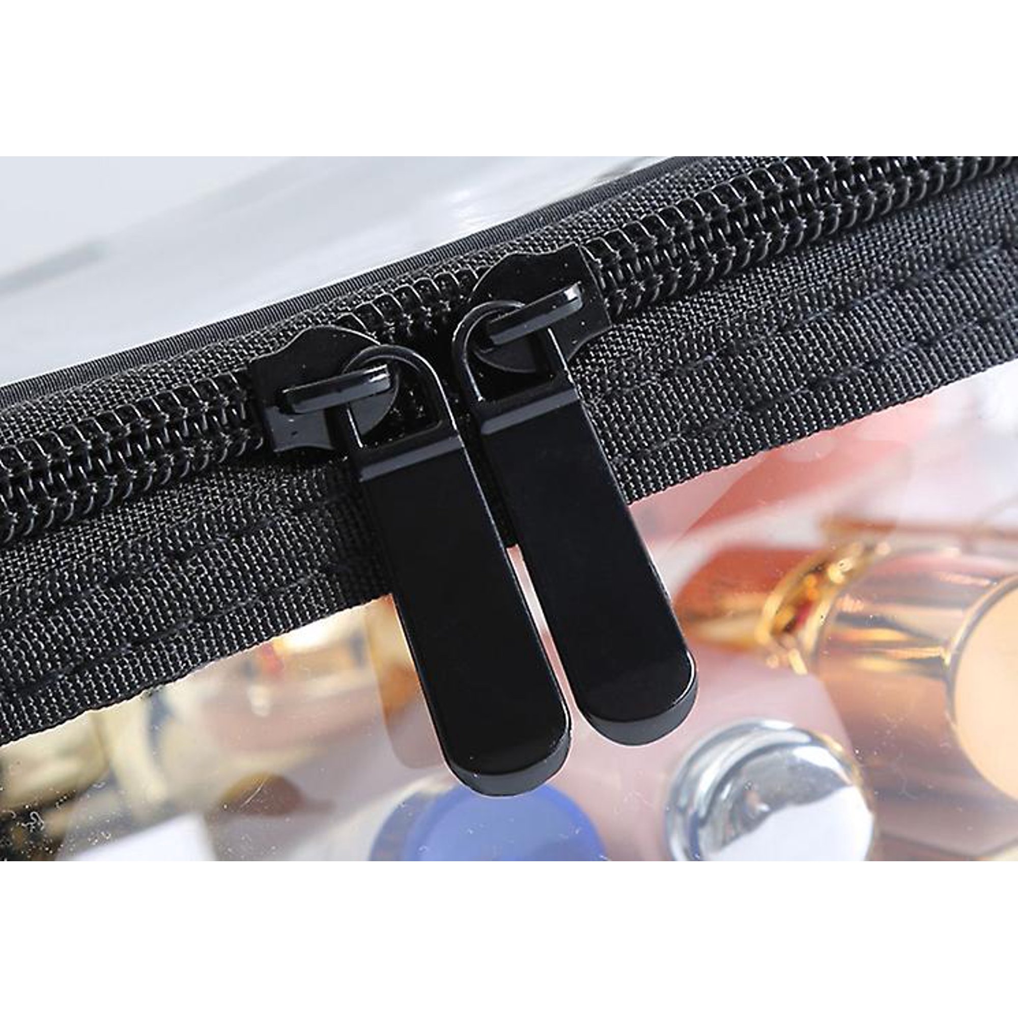 TSA Approved Clear Travel Toiletry Bag - 2 Pack Quart Size Makeup Bags For Men And Women | Buy Now With Express International Delivery