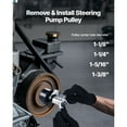 thumbnail image 2 of KFFKFF Power Steering Pump Pulley Tool Set, Compatible with Ford, GM V6, and VW Models, Designed for Removing and Installing Power Steering Pump Pulleys, 2 of 9