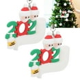 thumbnail image 3 of Tree Hanging Ornaments, Tree Hanging Pendant, Lovely Patterns 2Pcs Exquisite Special Elements R for Christmas Tree Gift Family Holiday Decor Family and Friends #1,#2,#3,#4,#5, 3 of 8