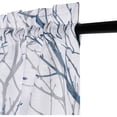 thumbnail image 4 of Decoultimatex Blue Valance Curtains for Windows Print Tree Branch Semi-Sheer Valance，1 Panel 50"W x 15"L, 4 of 5