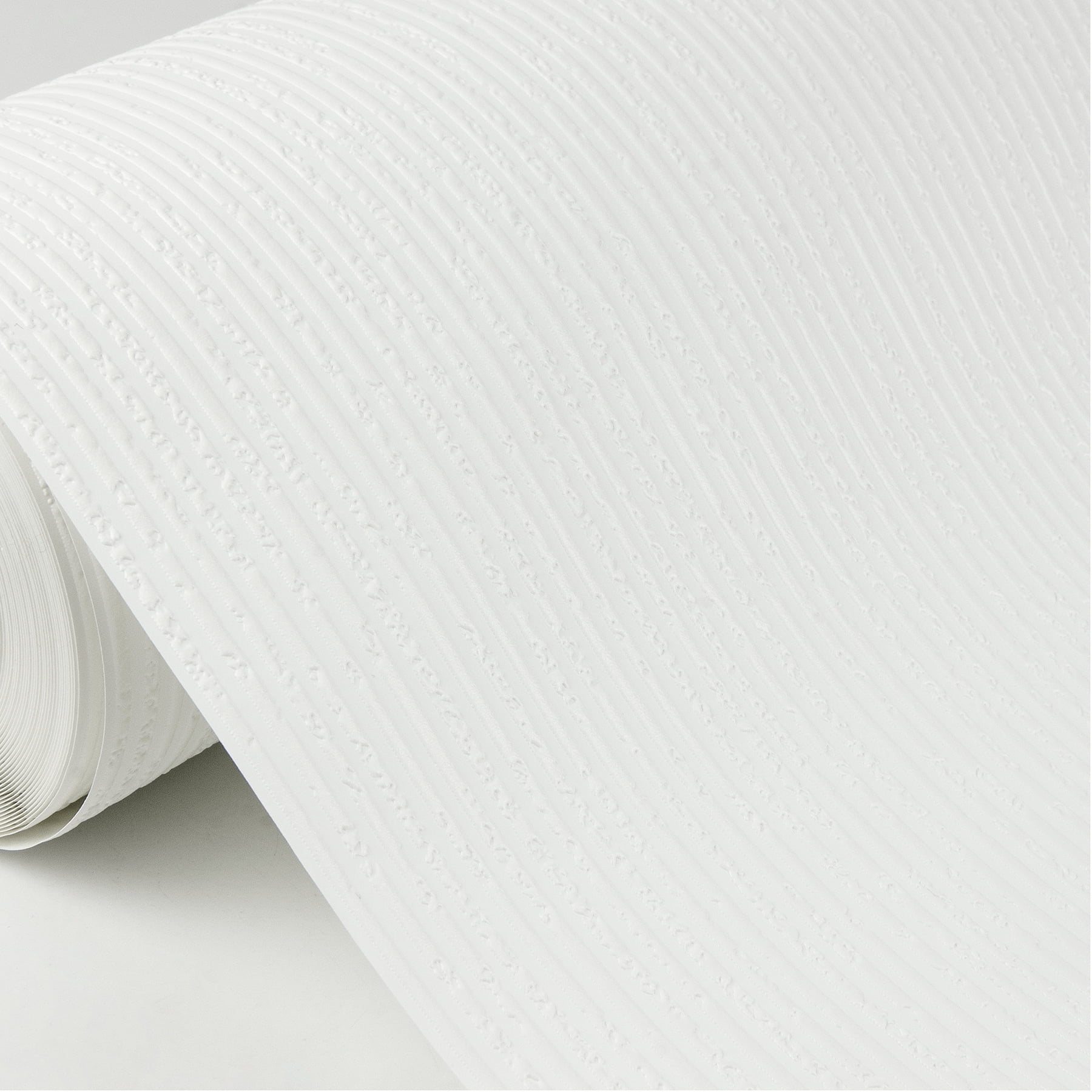 Brewster Home Fashions Gareth White Pin Stripe Paintable Wallpaper