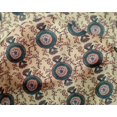 thumbnail image 4 of oneOone Silk Tabby Fabric Leaves & Floral Block Decor Fabric Printed BTY 42 Inch Wide, 4 of 4