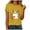 Z#01-Yellow, variant on Akiihool Womens Tshirts Graphic Halloween Shirt Women Letter Print Graphic Plus Size Fall Tees Tops (Black,M)