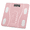 Pink, variant on Digital Body Fat Scale Connected to Mobile Displays BMI Body Fat Muscle Mass with Wireless Connectivity, Pink