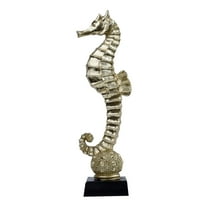 LLDYYDS Decorative Seahorse Figurine - Ocean Inspired Sculpture for Coastal Home Decor