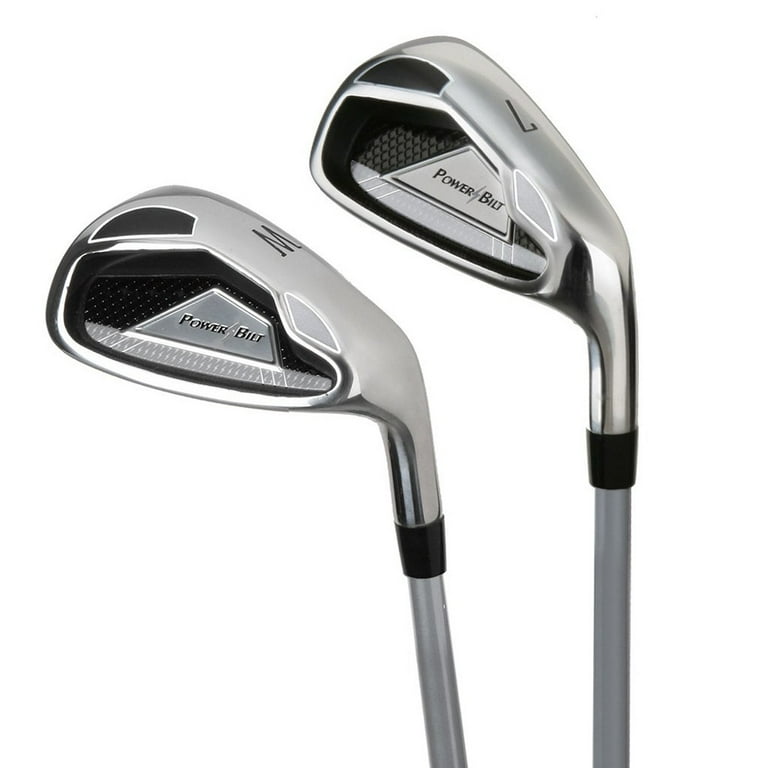 NEW PowerBilt Silver Series Junior Golf Set Driver Hybrid Iron