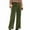 Army Green, variant on cfhntfmh Women's Corduroy Pants Wide Leg High Waisted Fall Business Casual Loose Trendy Trousers with Pockets Fall Outfits