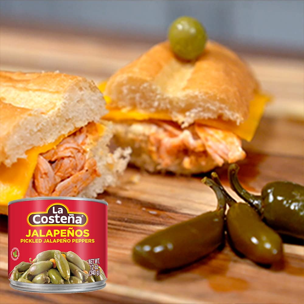 La Costena Nacho Jalapeno 12oz (Pack of 6)