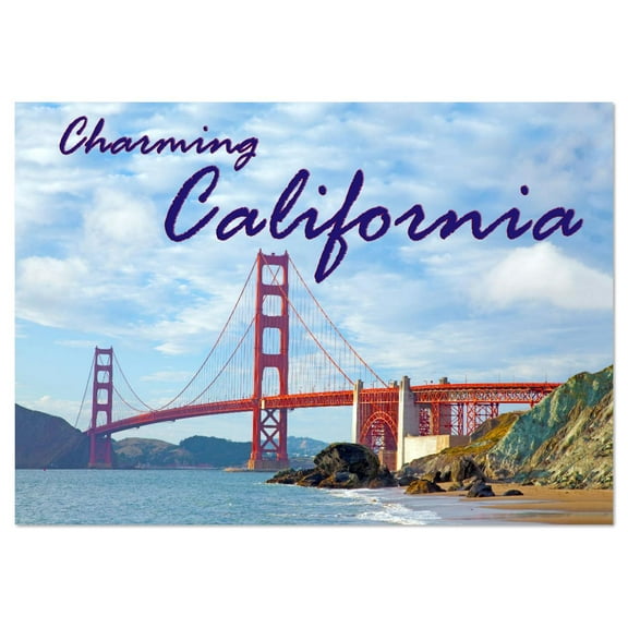 Charming California (Monthly Wall Calendar 2026 11.7 x 16.5 (open)), CALVENDO 14 Month Calendar