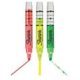 Sharpie Ink Indicator Tank Highlighters, Chisel Tip, Fluorescent Yellow