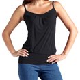 thumbnail image 2 of ibuvkizy Tank Tops for Women 2025 Womens Summer Tank Tops,Women Summer Sexy V-Neck Sleeveless Cotton Tanks Camis Tops Solid Vest Blouses, 2 of 7