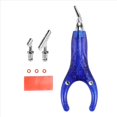 thumbnail image 1 of Bolígrafo Ergonómico para Pintar con Diamantes, Accesorios para Arte con Diamantes con 3 Puntas de Metal, Kit de Bolígrafo con Taladro de Diamante 5D para Adultos, Azul, 1 of 8