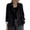 27-Black, variant on Corduroy Blazer Women Long Sleeve Lapel Jacket Casual Button Down Fall Suit Coat with Pockets S