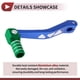 thumbnail image 4 of Palanca de cambio de motocicleta plegable para Yamaha TTR 50cc, pedal de aleación de aluminio, brazo de cambio azul y verde, 4 of 6