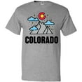thumbnail image 3 of Inktastic Colorado Mountains and Clouds T-Shirt, 3 of 5