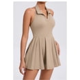 thumbnail image 3 of SKQIT Womens Workout Tennis Dress with Built in Shorts and Bra Athletic Golf Activewear for Exercise, 3 of 7