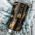 thumbnail image 3 of German shepherd Tumbler With Splash Proof Sliding Lid Stainless Steel Coffee Cups Vacuum Insulated Travel Mug for Ice Drink Travel, 3 of 4